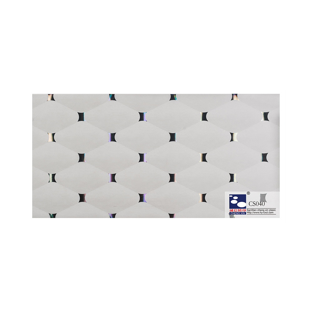 Groothandel 2021 nieuwe ontwerp pvc kleurendruk plafond bronzing folie composiet pvc film CS040