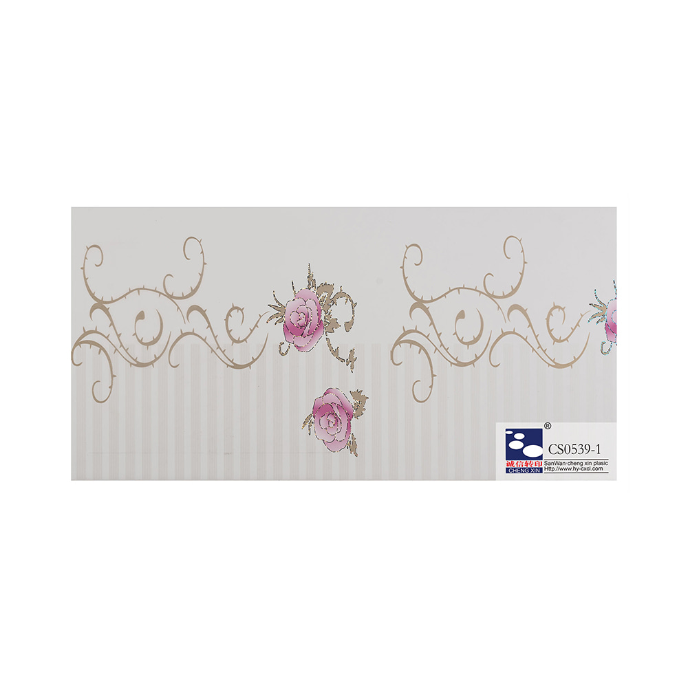 Hotel Decoratieve Hete Stempelfolie Afdrukken Lamineringsfilm voor Deur CS0539-1