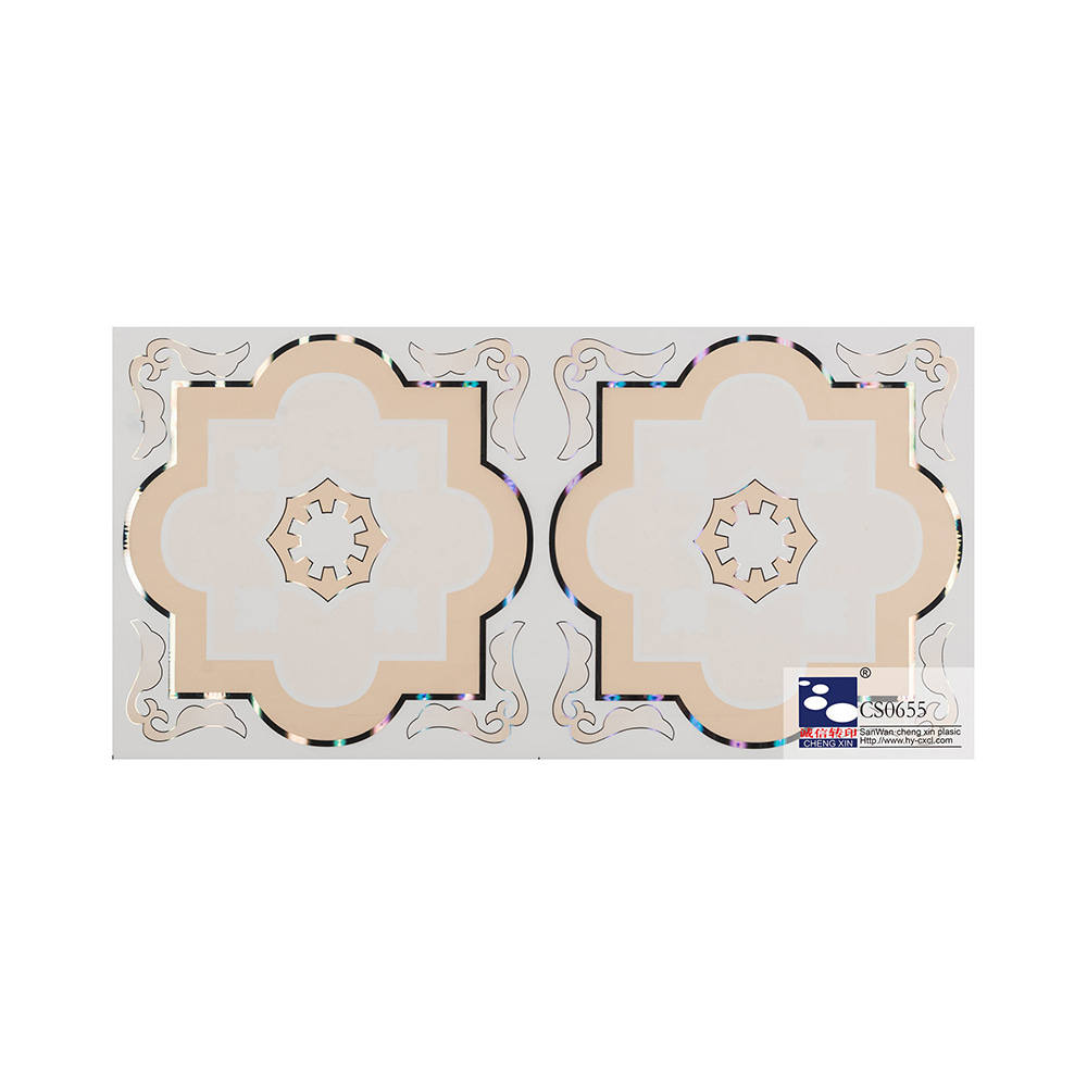 Hotel Decoratieve Houtnerf Hete Stempelfolie Lamineringsfilm voor Deur CS0655