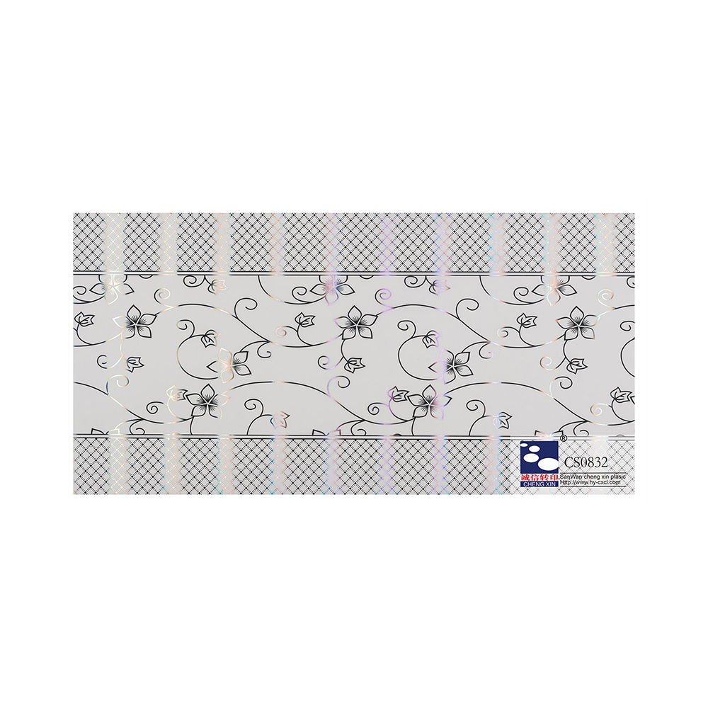 Unieke houten ontwerpen warmdrukfolie voor PVC-plafond met goede online service CS0832