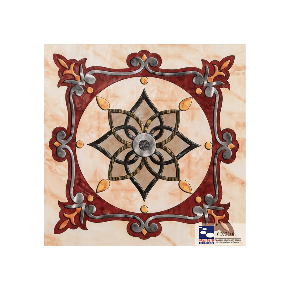 China Factory Hot Sale Transfer Film Home Decoration Hot Stamping Folie voor PVC-paneel CX2108