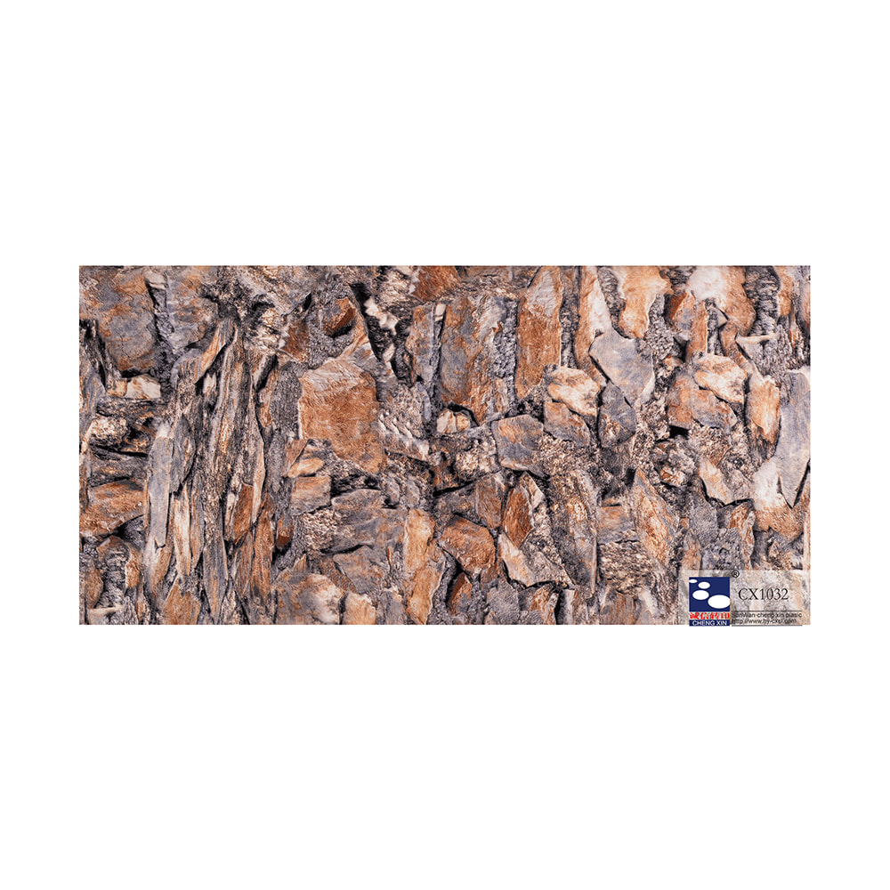 Factory Direct Supply Lage goedkope decoratieve PVC marmer warmdrukfolie CX1032