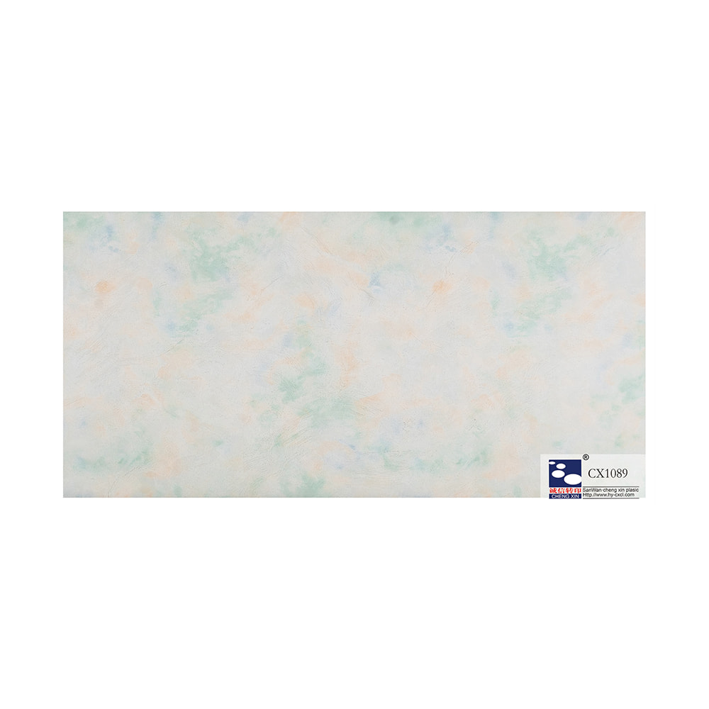 Populaire paneeldecoratie marmeren warmdrukfolie voor pvc-breed bord CX1089