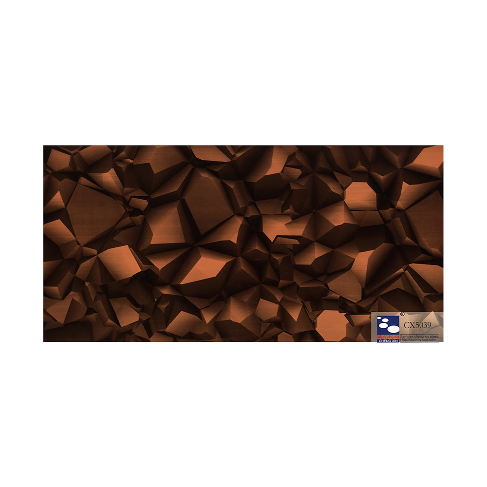 Populaire paneeldecoratie marmeren warmdrukfolie voor pvc-breed bord CX5039