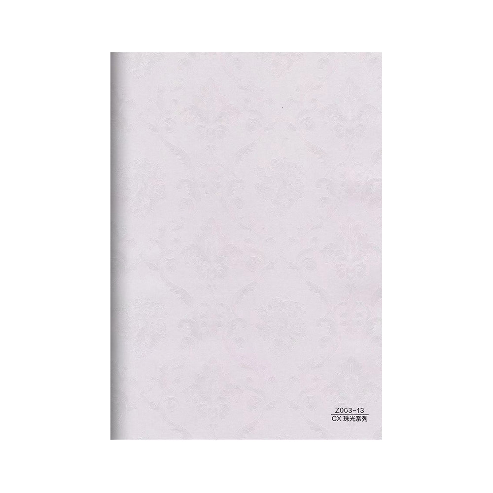 Ongeëvenaarde moderne stijl PVC-film voor hotelmuur Decoratieve ondersteuning Online technische dienst Z003-13